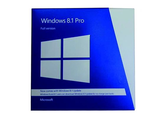 China Pro caixa varejo da versão 64Bit Windows 8,1 completos/sistema operacional de Windows 8,1 pro fornecedor