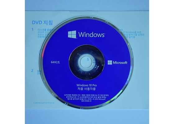 China 64Bit em linha ativam etiqueta do OEM de Windows 10 a pro/profissional Dvd de Windows 10 fornecedor