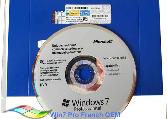China Os sistemas completos do OEM 64Bit do Pro Pack de Windows 7 da versão em linha ativam fornecedor
