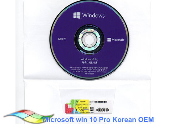 China etiqueta chave do produto de 64bit Windows 10 fornecedor