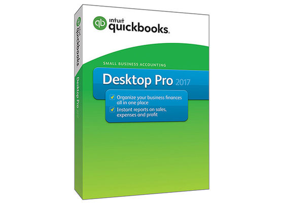 China 2 - Desktop de QuickBooks do usuário do pro de Intuit software 2017 de contabilidade da empresa pequeno fornecedor