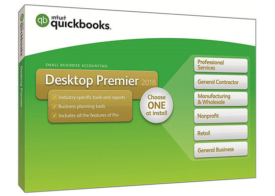 China Edição Quickbooks pro 2017 da indústria com o usuário da folha de pagamento 4, empresa 2017 de Quickbooks fornecedor
