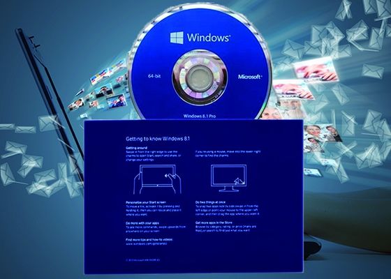 China A versão completa Windows 8,1 sistemas multilingues da versão 64Bit do OEM do Pro Pack em linha ativa fornecedor