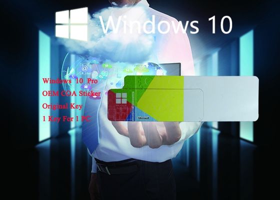 China Etiqueta do COA de Windows 10 da etiqueta da chave do produto de Windows a versão completa da pro em linha ativa customizável fornecedor