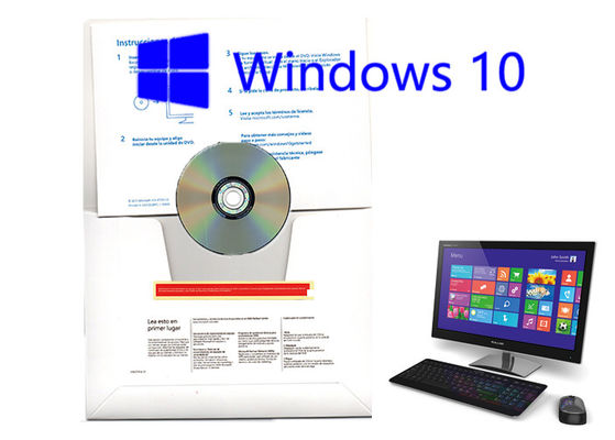 China Bocado da etiqueta 64 do OEM de Windows 10 do software informático profissional chave do pro com espanhol da versão do OEM fornecedor