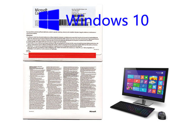 China Ativação brandnew italiana chave não utilizada da língua do OEM de Microsoft Windows 10 software em linha da pro fornecedor
