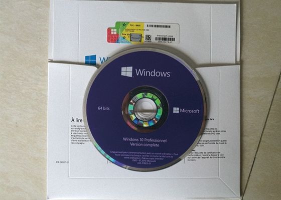 China Etiqueta 64BIT do OEM de Windows 10 franceses do oficial da versão pro para o PC brandnew fornecedor