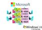 Multi etiqueta da licença de Windows 10 completos customizáveis chaves da versão do ósmio do produto FQC 64/32bit de Windows 10 da língua pro fornecedor