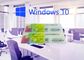 Etiqueta genuína do COA do ósmio 64bit/32bit 100% ativação em linha Windows 10 opcional da língua da pro fornecedor
