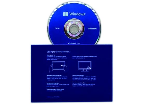 China Software completo da versão dos sistemas operacionais genuínos do Pro Pack 64bit de Windows 8,1 fornecedor