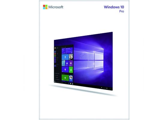 China Caixa varejo de Windows 10 genuínos da língua da chave do produto de Windows 10 FPP multi fornecedor