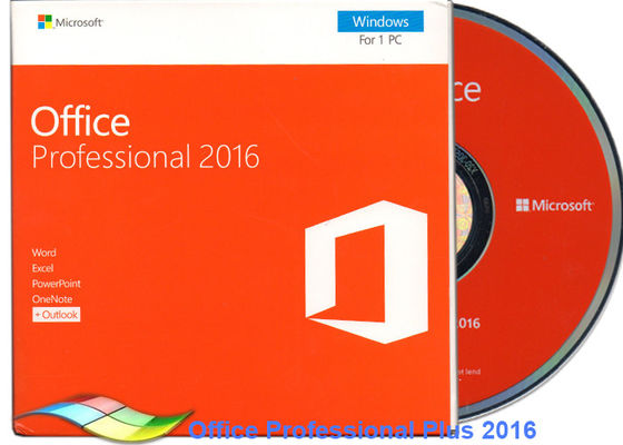 China Escritório original 2016 FPP profissional, profissional de Microsoft Office mais 2016 DVD fornecedor
