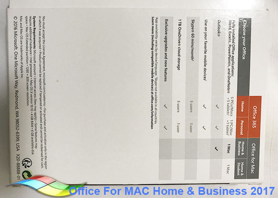 China O Office Home genuíno e o negócio 2016 para a transferência do Mac em linha ativam fornecedor