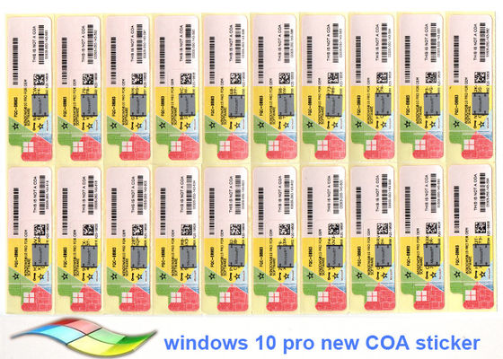 China Etiqueta 100% FQC customizável original do COA de Windows 10 do PC ou da tabuleta pro fornecedor