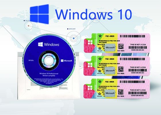 China Chave genuína do produto de Windows 10 pro, código chave da ativação em linha varejo da licença fornecedor