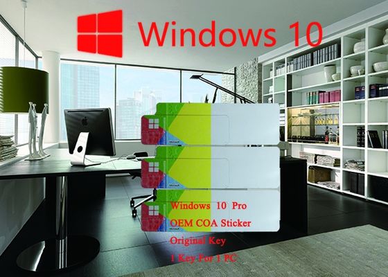 China Etiqueta do COA de Windows 10 da língua espanhola ativação em linha original da pro fornecedor