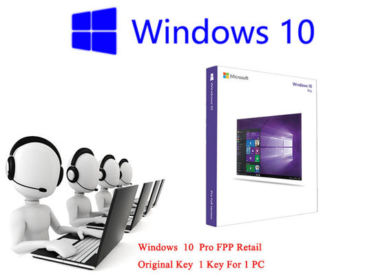 China O pro FPP retalho 64bit de Microsoft Windows 10 em linha ativa o alemão/língua de Multili fornecedor
