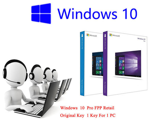 China Windows 10 negócios home de FPP de 32 bits/chave original caixa varejo 64-bit para o computador fornecedor